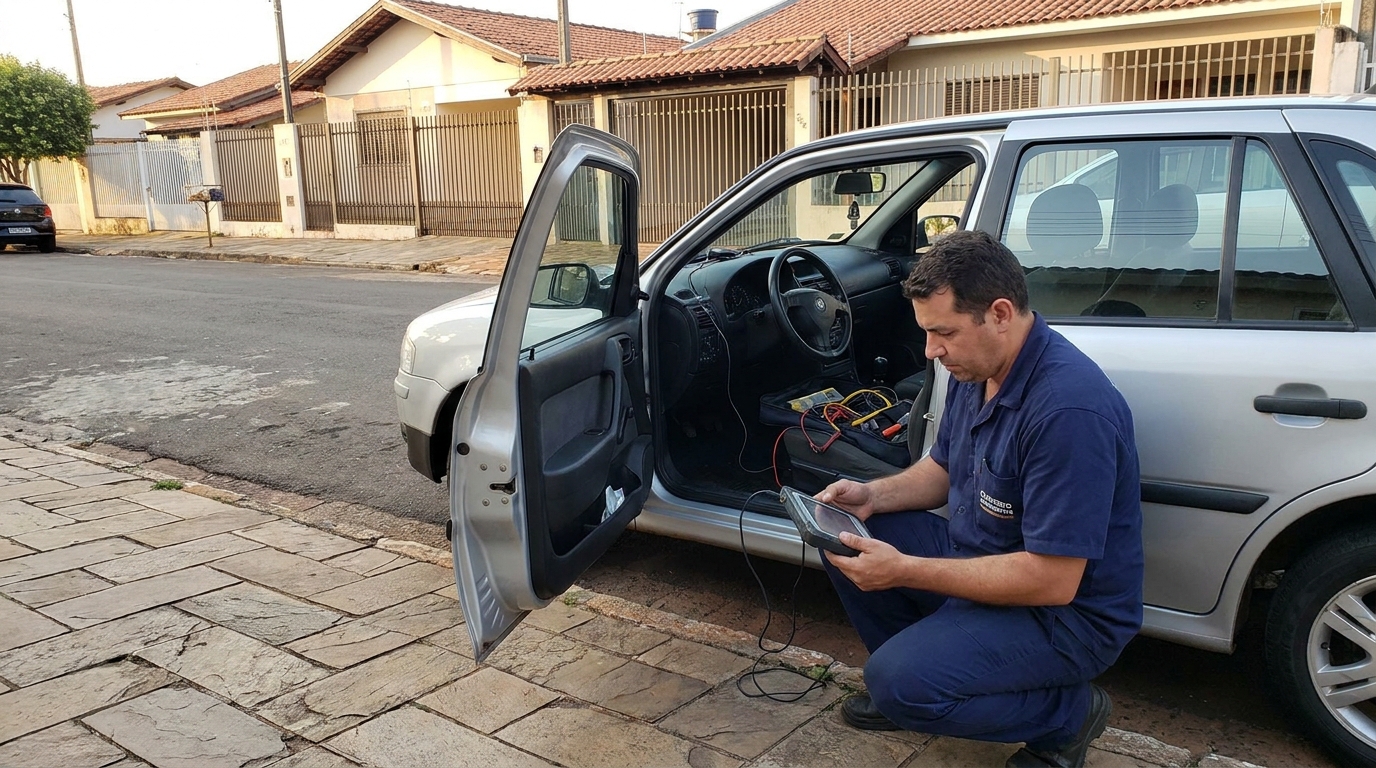 Serviço de Chaveiro Automotivo em Santo André‑SP