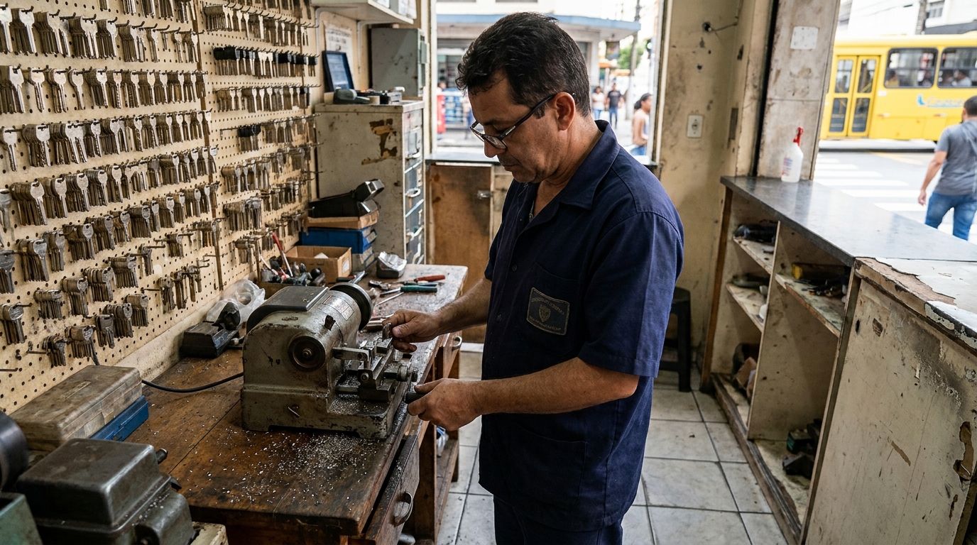 Cópia de Chave Residencial perto de mim em Santo André‑SP