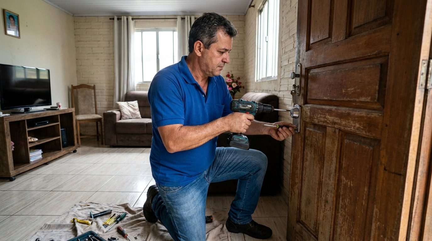 Serviço de Instalação de Fechadura Residencial em Santo André‑SP